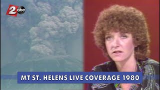 Mount St. Helens Live Broadcast on morning of eruption - 05-18-1980 | KATU In The Archives