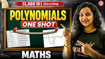 Polynomials | One Shot|  | Telangana SSC Class 10- Maths | Gayathri Ma
