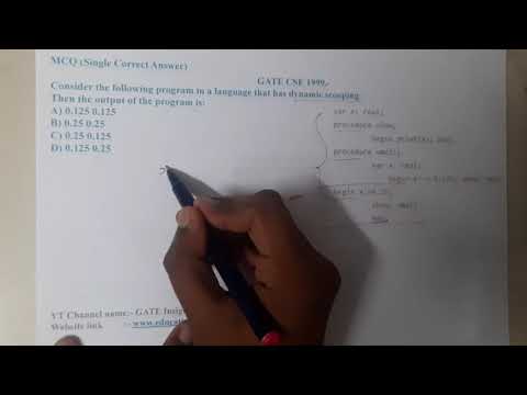 GATE CSE 1999 Q || C PROGRAMMING  ||Data Structure || GATE Insights Version: CSE