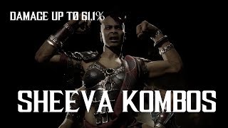 SHEEVA Kombos - Damage up to 61,1% | Mortal Kombat 11: Aftermath