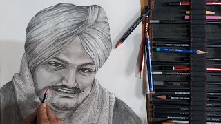 Sidhu Moose wala Drawing | Drawing Tutorial | By Kailash Prajapati |