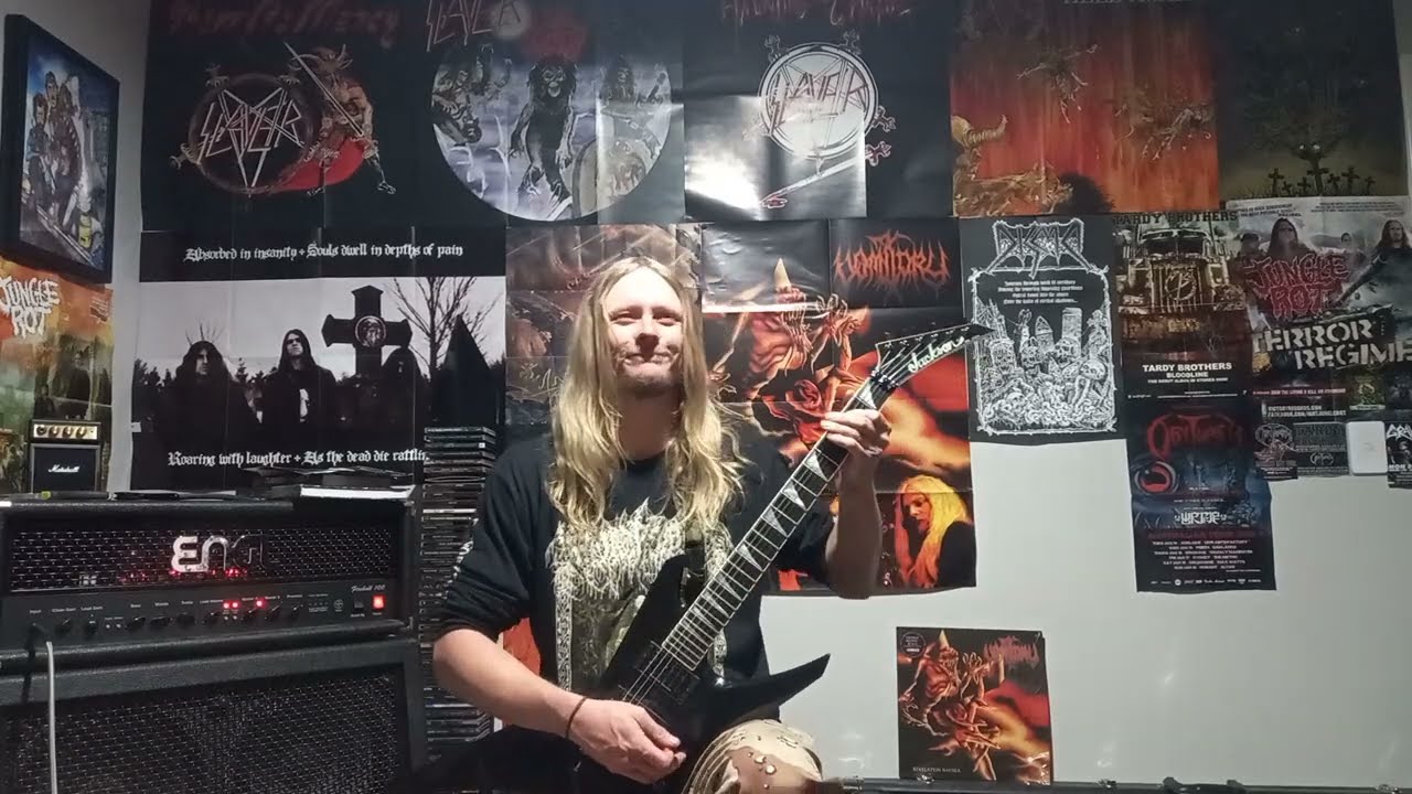 Vomitory - Beneath the soil (Guitar cover)