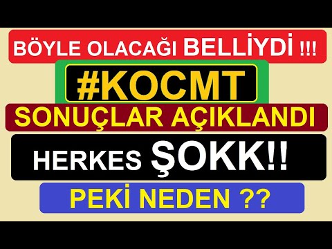 OLACAĞI BELLİYDİ | HERKES ŞOK!!!!  #KOCMT | SONUÇLARI AÇIKLANDI | KAÇ LOT VERDİ ? BİST BORSA HİSSE