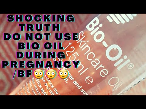 Say No to BIO OIL❌❌/Why You Should Not Use BIO OIL during Pregnancy or Breastfeeding/Shocking truth