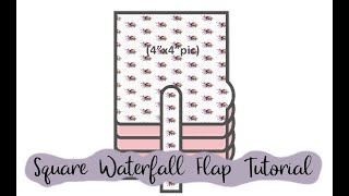 Square Waterfall Flap Die Set Tutorial