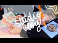 studio vlog 01 | testing art prints + draw with me on procreate 🎨 ✨