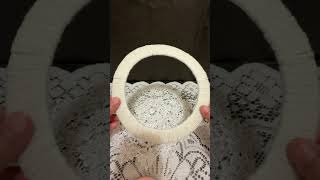 Wait for the end result 🥰save this idea #handmadedecor #homedecor #creativeart #diyart #craftideas