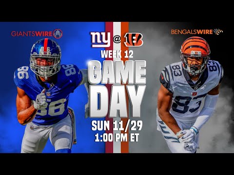 Bengals Vs. Giants Live Play By Play