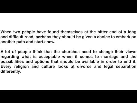 Divorce and the Catholic Church- Irreconcilable Differences?