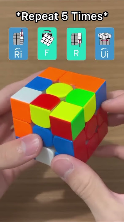 CUBE SOLVS AUTOMATICALLY #shorts #cubers #aperm