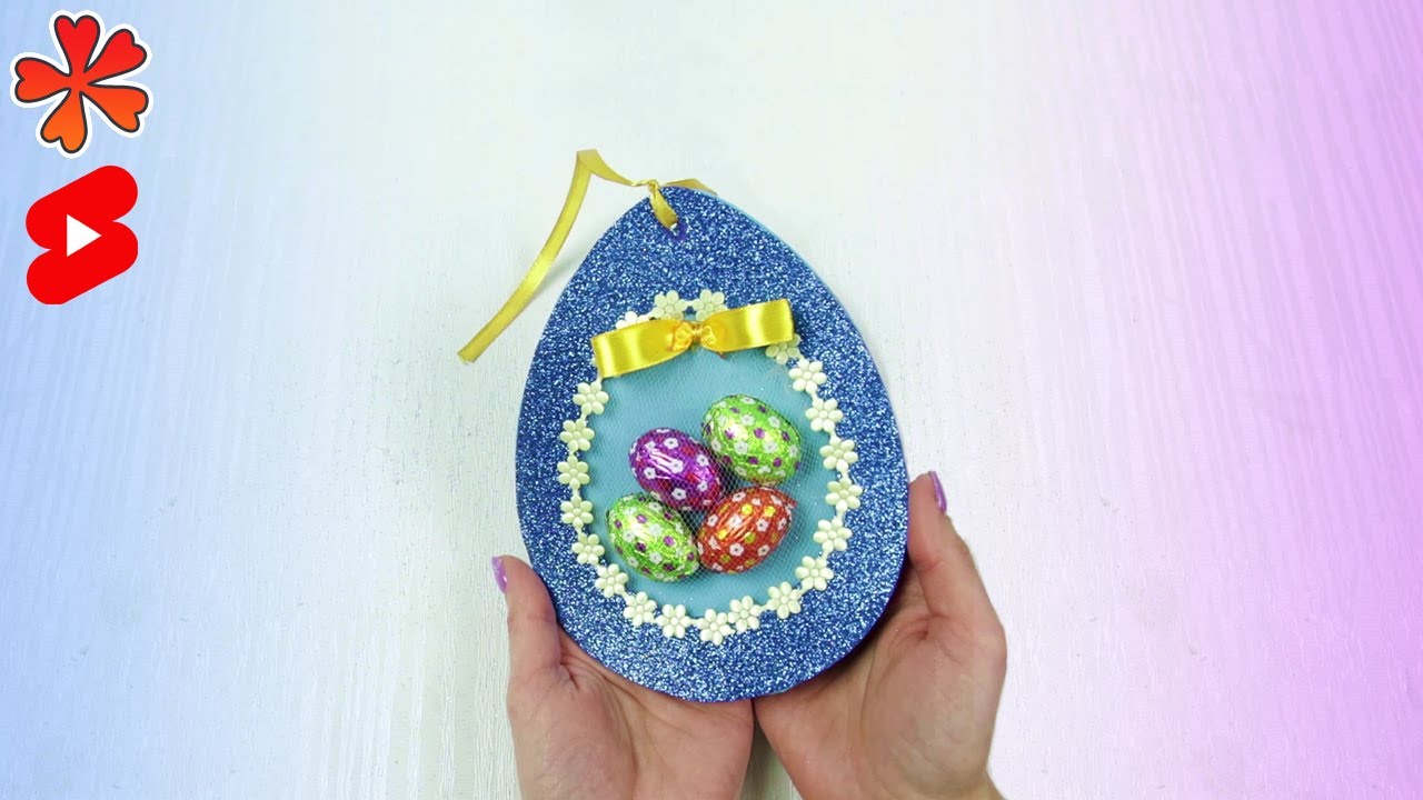 Easter egg with candy 🍬 Easter gift [DIY 