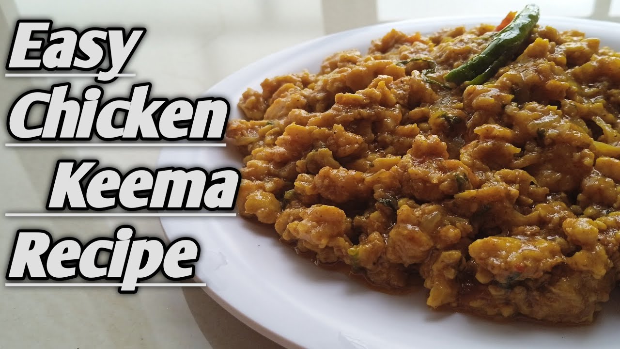 চিকেন কিমার রেসিপি /Easy Chicken Keema Recipe /Village Recipe buli