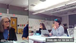 Hanover School Board Meeting - August 12, 2026