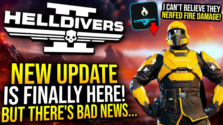 Helldivers 2 - Escalation of Freedom Update is Here, But There's Bad News
