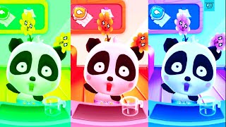Talking Baby Panda - Funny Movement Colors - Gameplay Mobile Part-1 - Kids Cartoon - Babybus Games screenshot 5