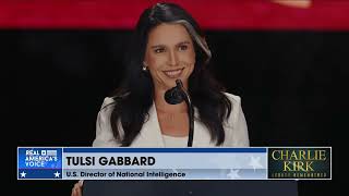 FULL SPEECH: DNI TULSI GABBARD - CHARLIE KIRK LEGACY REMEMBERED