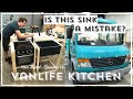 VAN LIFE KITCHEN | Building the Oven and Sink Unit | Mercedes Vario Camper Conversion | Van Build 11