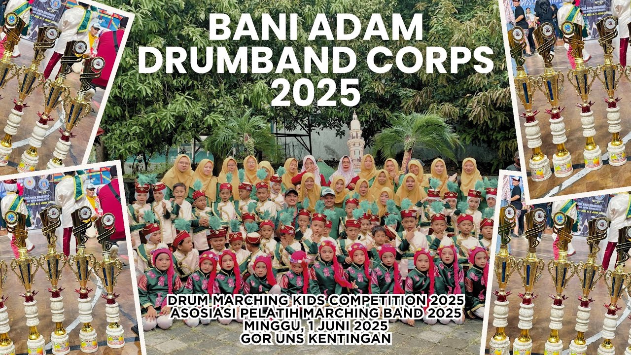 BANI ADAM DRUMBAND CORPS 2025 || DMKC APMB 2025 || GOR  UNS KENTINGAN - MINGGU, 1 JUNI 2025