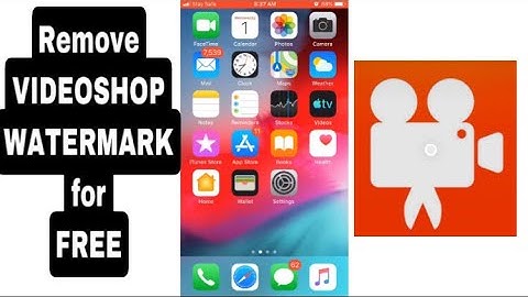 How to remove the VIDEOSHOP WATERMARK for FREE|No subscription|2021 Updated