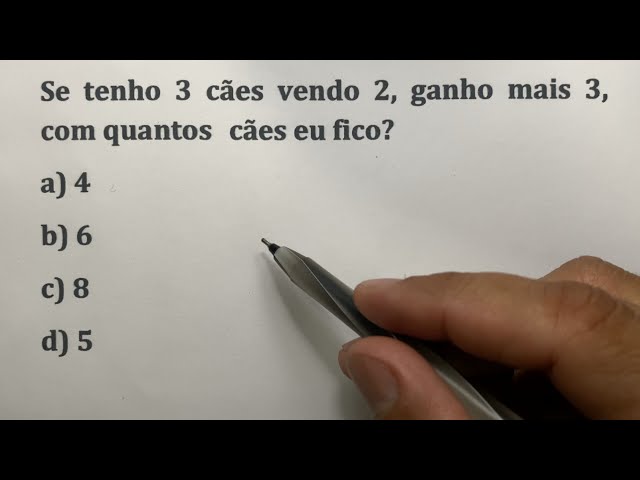 Se tenho 3 gatos vendo 2, ganhei mais 6, com quantos fiquei: - Gênio Quiz