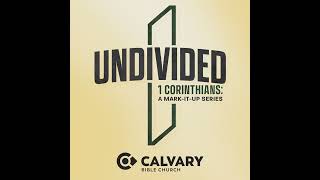 Undivided Devotion: 1 Corinthians 7:25-40 - Undivided – 1 Corinthians: A Mark-It-Up Series