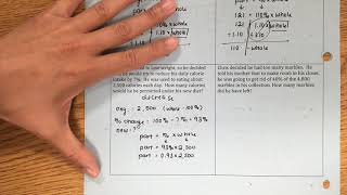 Percent Increase Decrease Extra Practice Part 4