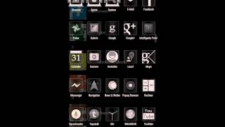 GT-I9505 Android KitKat 4.4.4 AOSP/GE Black Theme screenshot 2