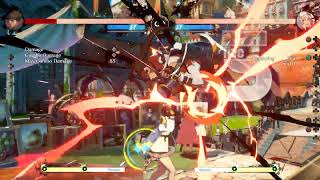 Guilty Gear Strive - Bridget Corner Side Swap (2HS CH Start)