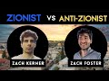 Debate zionist vs antizionist w zach korner  zach foster