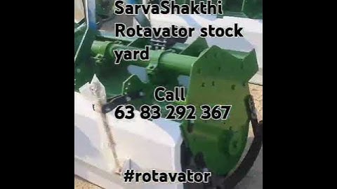 #rotavetor #cultivator #agri #agro  for enquiry call 6383 292 367