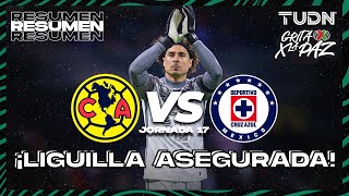 Resumen América Vs Cruz Azul Grita México C22 J-17 Tudn