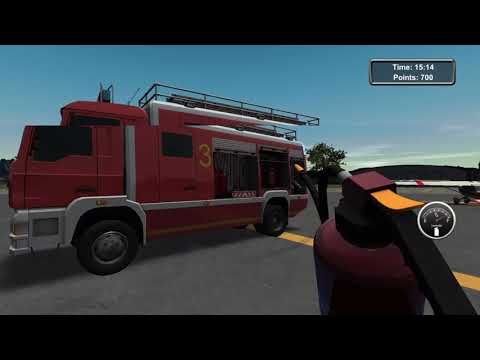 Firefighters  Airport Fire Department, another shift