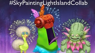 #SkyPaintingLightIslandCollab - Dandidoo, Barrb & Yelmut