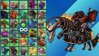 PVZ 1 Fusion 3.6 Challenge!! All Plants Fusion VS Ultimate Black Horror Zombies - Who Will Win?