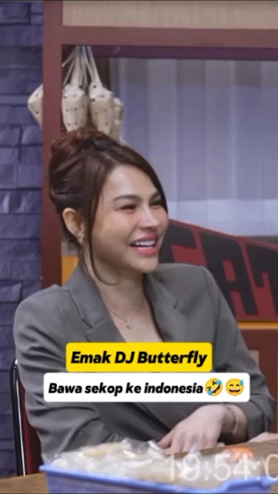 Emak DJ Katty Butterfly bawa sekop ke Indonesia🤣