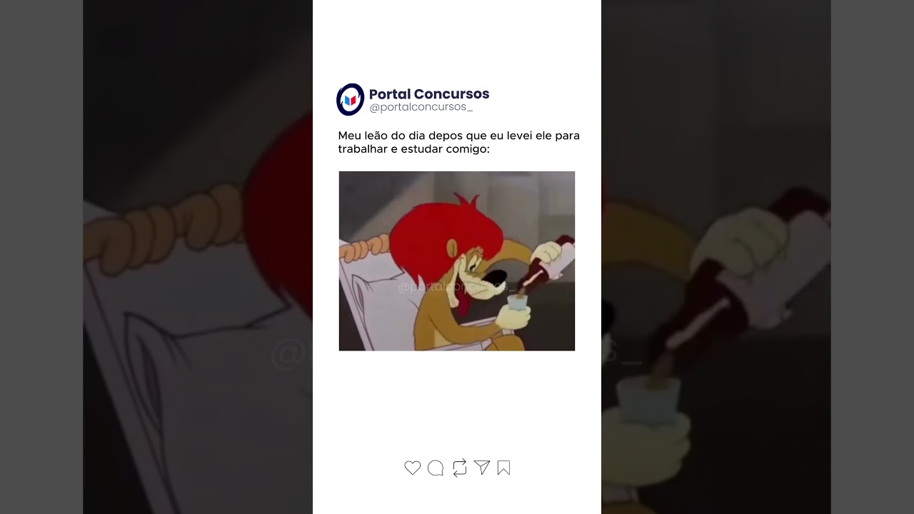 Só Deus sabe como fica a cabeça do concurseiro...