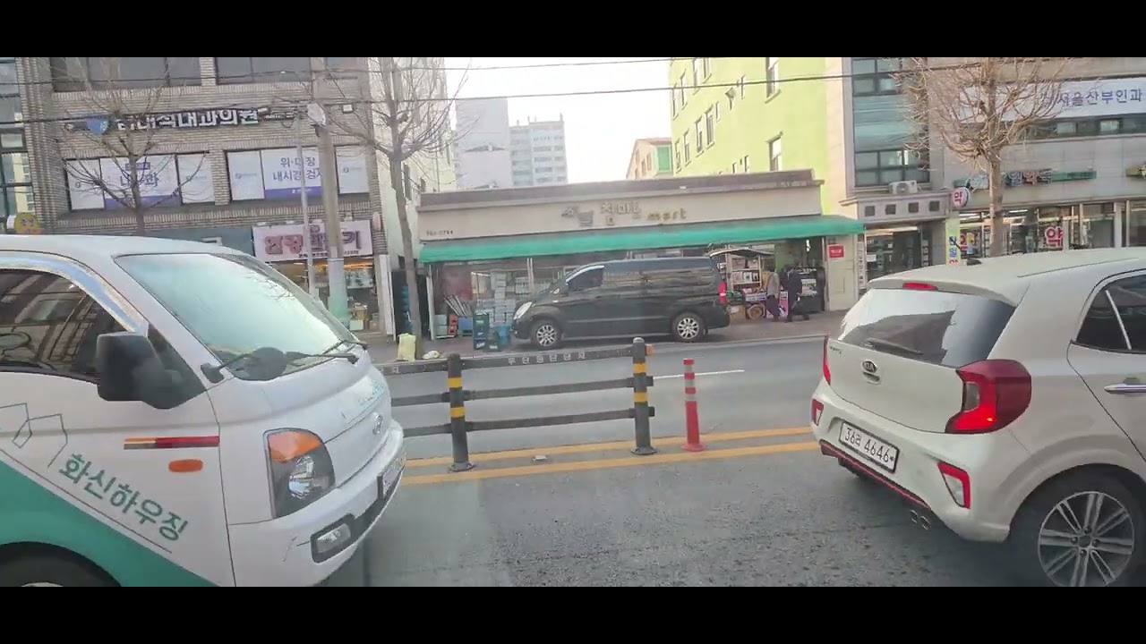 초장동행정복지센터~진주남중학교/제일병원 부일교통 진주 251번 2024년 10월식 현대 일렉시티2 EV 주행영상