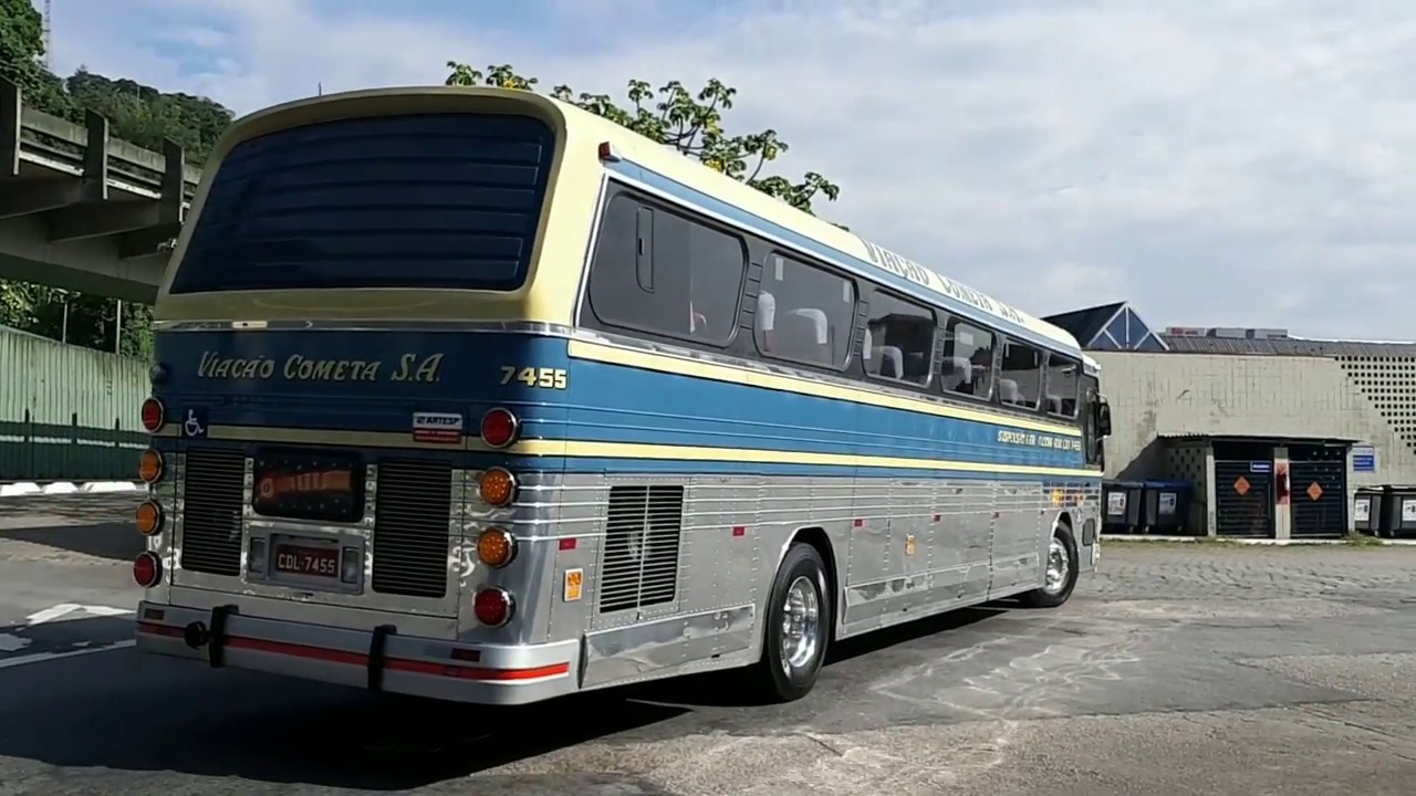 Cometa 70 anos - Flecha Azul 7455 de Santos a São Paulo em 15/05/2018