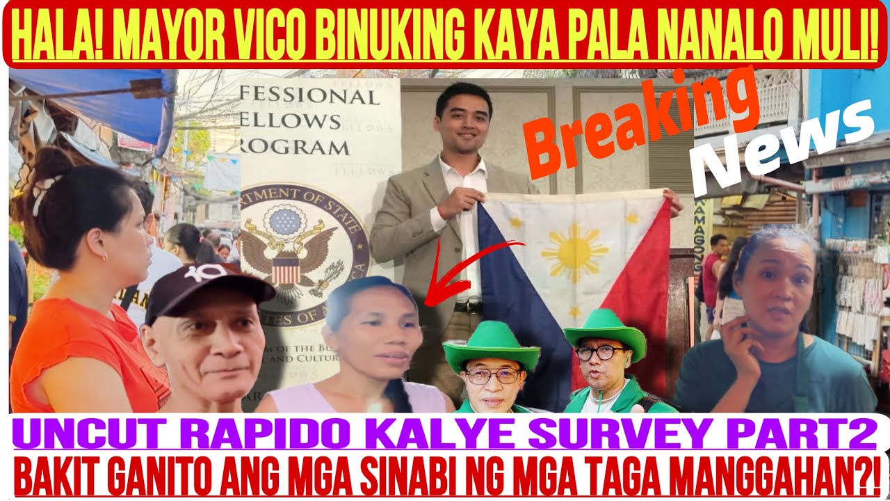 KS180!HALA! MAYOR VICO BINUKING NG MGA TAGA MANGGAHAN KAYA NANALO MULI! BAKIT GANITO NG MGA SINABI?!