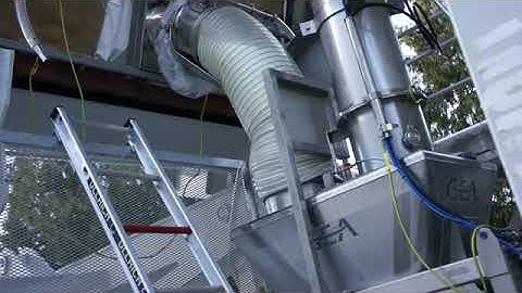 Unloading of Container Liners