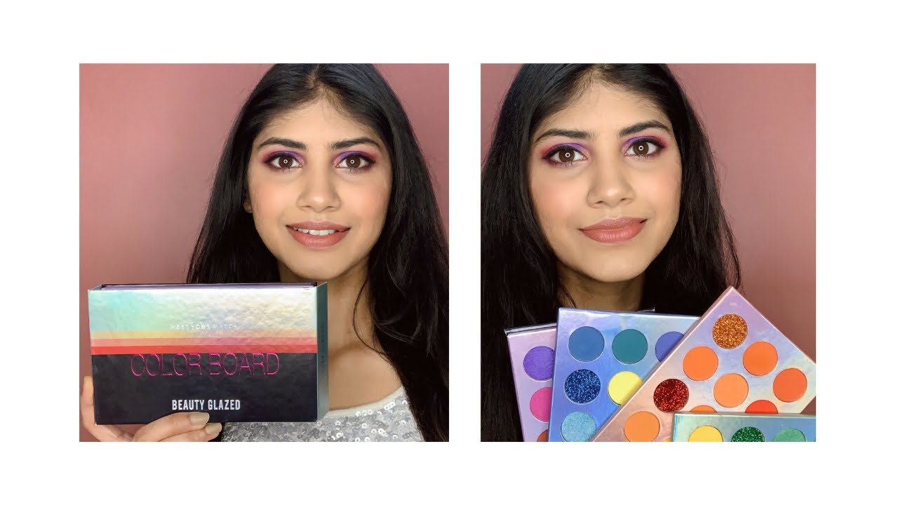 Beauty Glazed Color Board Eyeshadow Palette Review || The Rhapsody Girl
