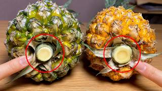 Just 5 Seconds To Know If A Pineapple Is Sweet Or Sourclever Tricks