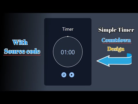 Simple Timer Clock Design In 2 Minutes | Satya Gyan A4