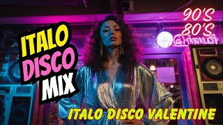 🌹 Valentine Dancefloor 80s | Italo Disco Romantic Euro Mix