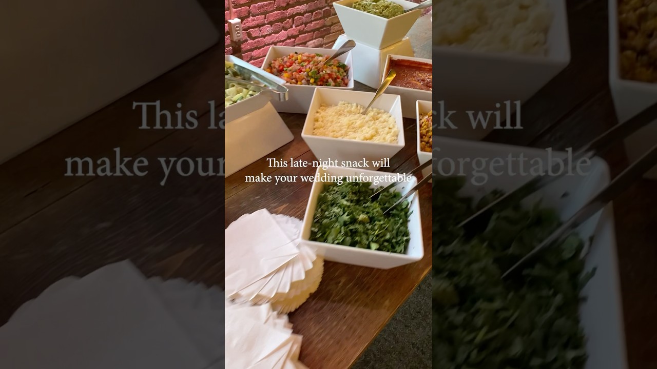 Your guests have danced the night away, and now they're craving a midnight pick-me-up... 👇