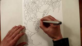Speed Drawing - Baby Bunny (Coloring Page)