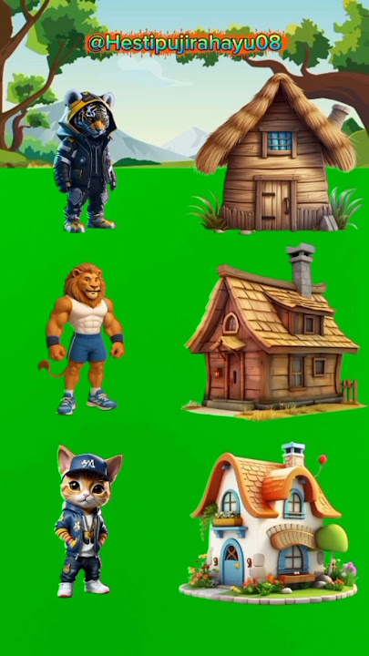 Hello Tigers And Cats, Let's Hide Because The Dinosaurs Are Coming #usa #cartoon #funny #trendshorts