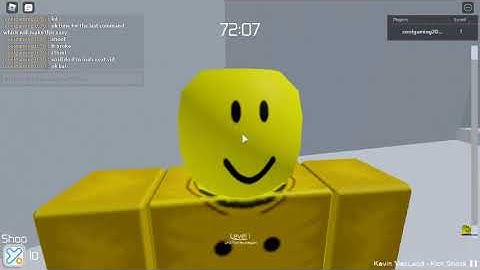 ROBLOX TOWER OF HECK VIP SERVER ADMIN COMMANDS