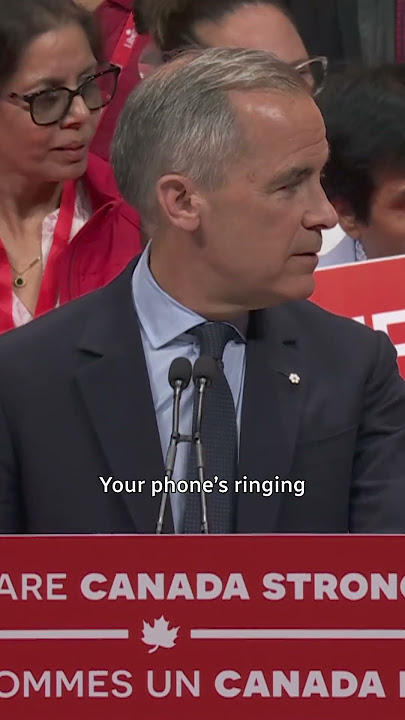 'It might be important': Phone rings during Carney's victory speech