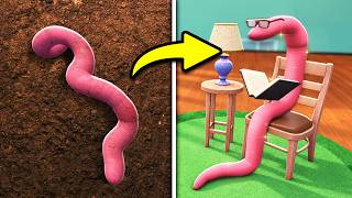 หนอนข่อย...วัยรุ่นสร้างตัว !!!  |  Worming from home